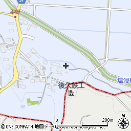 熊本県菊池市泗水町南田島325周辺の地図