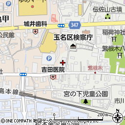 熊本県玉名市繁根木222周辺の地図