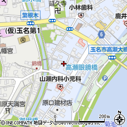 熊本県玉名市高瀬459-7周辺の地図