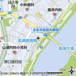 熊本県玉名市秋丸415-2周辺の地図