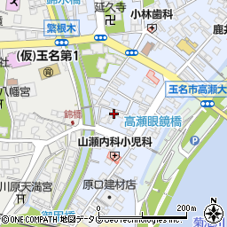熊本県玉名市高瀬459-2周辺の地図