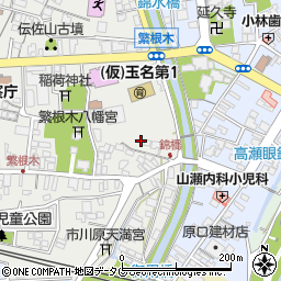熊本県玉名市繁根木173周辺の地図