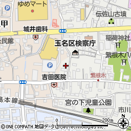 熊本県玉名市繁根木220周辺の地図