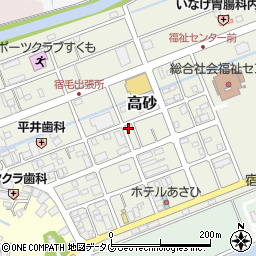 高知県宿毛市高砂周辺の地図