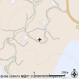 長崎県長崎市琴海形上町35周辺の地図