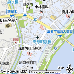 熊本県玉名市高瀬469周辺の地図