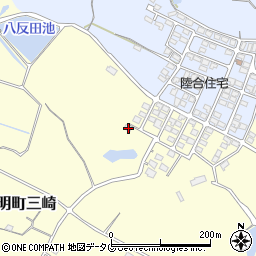 熊本県玉名市岱明町三崎1145周辺の地図