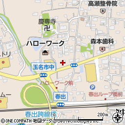 熊本県トラック協会　玉名支部周辺の地図