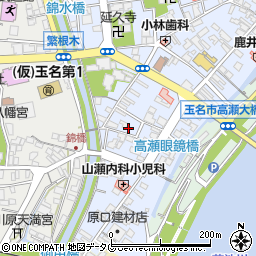 熊本県玉名市高瀬481周辺の地図