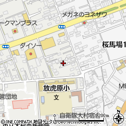 長崎県大村市古賀島町127周辺の地図