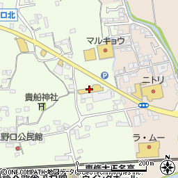 熊本ダイハツ販売玉名店周辺の地図