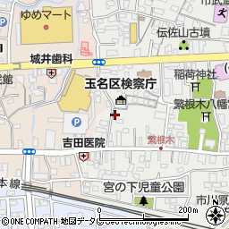 熊本県玉名市繁根木218周辺の地図