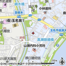 熊本県玉名市高瀬482周辺の地図