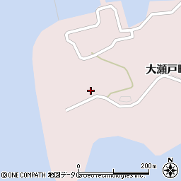 長崎県西海市大瀬戸町瀬戸福島郷872周辺の地図