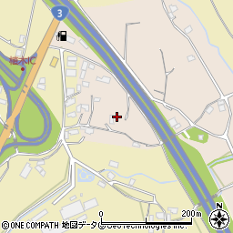 熊本県熊本市北区植木町大井27周辺の地図