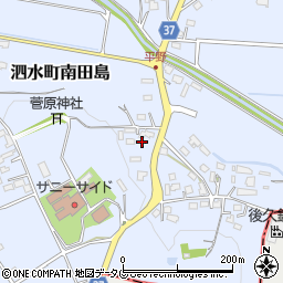 熊本県菊池市泗水町南田島1839周辺の地図