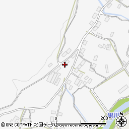 熊本県阿蘇市的石296周辺の地図