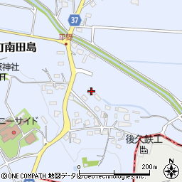 熊本県菊池市泗水町南田島319周辺の地図