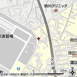 長崎県大村市諏訪3丁目471-6周辺の地図