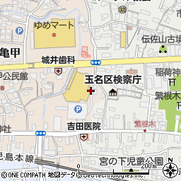 熊本県玉名市亀甲109周辺の地図