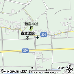熊本県菊池市泗水町吉富1860周辺の地図