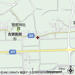 熊本県菊池市泗水町吉富1467周辺の地図