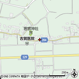熊本県菊池市泗水町吉富1933周辺の地図