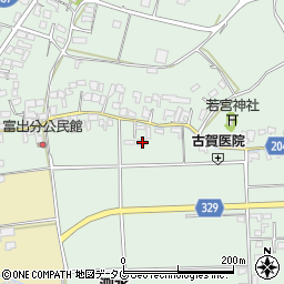 熊本県菊池市泗水町吉富1716周辺の地図