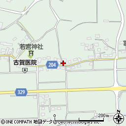 熊本県菊池市泗水町吉富1929周辺の地図