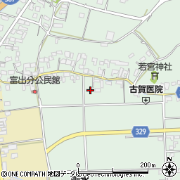 熊本県菊池市泗水町吉富1715周辺の地図