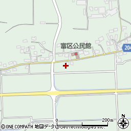 熊本県菊池市泗水町吉富1510周辺の地図
