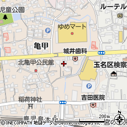 熊本日日新聞社玉名総局周辺の地図