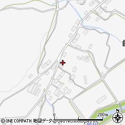 熊本県阿蘇市的石415-2周辺の地図