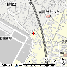 長崎県大村市諏訪3丁目473-20周辺の地図