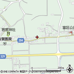 熊本県菊池市泗水町吉富1927周辺の地図