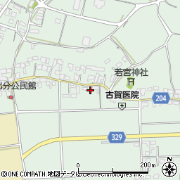 熊本県菊池市泗水町吉富1728周辺の地図