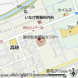 宿毛市総合社会福祉センター周辺の地図