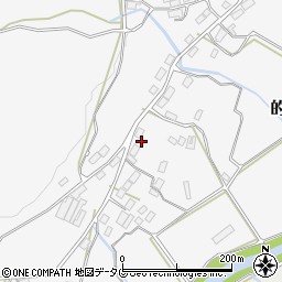 熊本県阿蘇市的石415周辺の地図