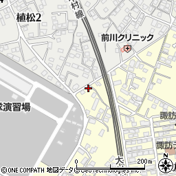 長崎県大村市諏訪3丁目473-17周辺の地図