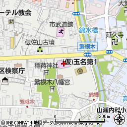 熊本県玉名市繁根木88周辺の地図