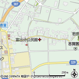 熊本県菊池市泗水町吉富1736周辺の地図