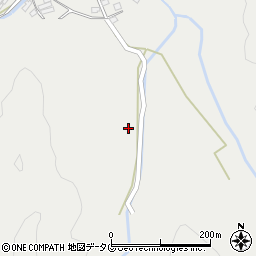 大分県佐伯市長良3862-1周辺の地図