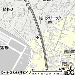 長崎県大村市諏訪3丁目482-2周辺の地図