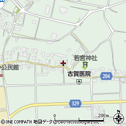 熊本県菊池市泗水町吉富1830周辺の地図