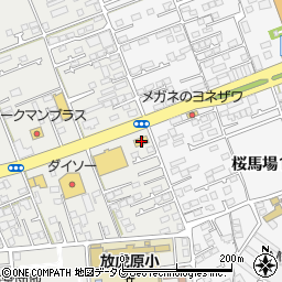 ローソン大村古賀島町店周辺の地図