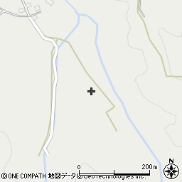 大分県佐伯市長良3992周辺の地図