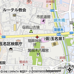 熊本県玉名市繁根木84周辺の地図