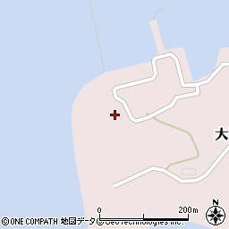 長崎県西海市大瀬戸町瀬戸福島郷841周辺の地図