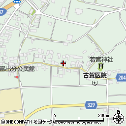 熊本県菊池市泗水町吉富1760周辺の地図