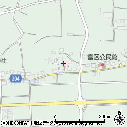 熊本県菊池市泗水町吉富1912周辺の地図